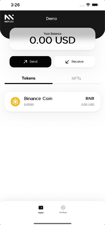 Meflex(Crypto wallet)